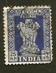 Stamps India -  Columnas de Asoca