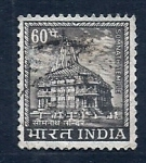 Stamps India -  Templo Budista