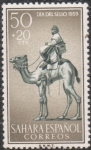 Stamps : Europe : Spain :  Sahara - Día del sello 1959