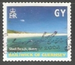 Sellos de Europa - Reino Unido -  Guernsey - Shell Beach Herm