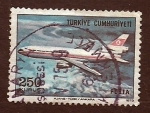 Stamps Turkey -  Avion