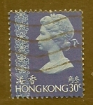 Stamps : Asia : Hong_Kong :   ISABEL  II