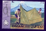 Stamps Oman -  Scuts