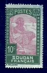 Stamps : Africa : Sudan :  Mujer Sentada
