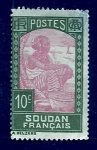 Sellos del Mundo : Africa : Sudan : Mujer Sentada