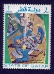 Stamps Asia - Qatar -  Perforacion en alta MAR