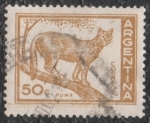 Stamps : America : Argentina :  Puma