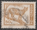 Sellos de America - Argentina -  Puma