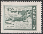 Stamps Argentina -  Yacaré