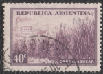 Stamps : America : Argentina :  Caña de azúcar