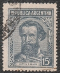 Stamps Argentina -  Martín Güemes