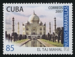 Stamps Cuba -  INDIA - Taj Mahal