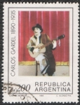 Stamps : America : Argentina :  Carlos Gardel
