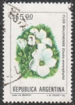 Stamps : America : Argentina :  Flor malvinense