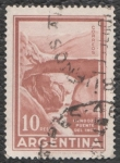Stamps Argentina -  Mendoza - Puente del Inca