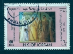 Stamps Jordan -  Rebolucion arabe