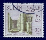 Stamps : Africa : Sudan :  Templo BOHEIN