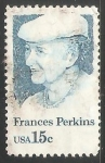 Sellos de America - Estados Unidos -  Frances Perkins