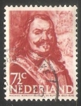 Sellos del Mundo : Europa : Holanda : : MICHIEL ADRIAANSZOON DE RUYTER 1607-1676