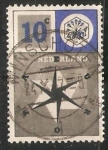 Stamps Netherlands -  Rosa de los vientos