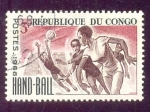 Stamps Republic of the Congo -  hand-ball