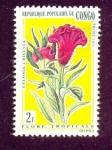Stamps : Africa : Republic_of_the_Congo :  flor tropical