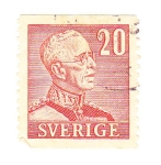 Stamps : Europe : Sweden :  Gustavo V de Suecia