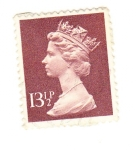 Stamps United Kingdom -  Queen Elizabeth