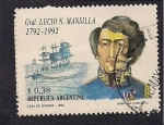 Sellos de America - Argentina -  gral. Lucio N. Mansilla