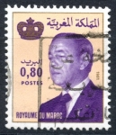 Stamps Morocco -  MARRUECOS_SCOTT 518.01 REY HASSAN II. $0.20