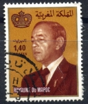 Stamps Morocco -  MARRUECOS_SCOTT 521 REY HASSAN II. $0.20