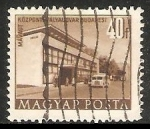 Stamps Hungary -  Edificio del plan quinquenal de Budapest