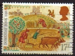 Stamps United Kingdom -  Gran Bretaña 1986 Scott 1072 Sello Pinturas, Libros Antiguos usado Great Britain
