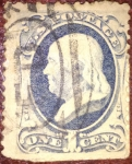 Stamps : America : United_States :  Benjamin Franklin