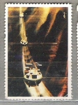 Sellos de Asia - Emiratos �rabes Unidos -  1972 Airmail - Moon Travel (Umm al Qiwain) Serie completa 1 al 16