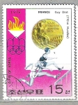 Stamps North Korea -  1976 Juegos Olímpicos. Montreal, Canada. Vencedores. SD
