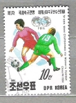 Sellos de Asia - Corea del norte -  1991 Fútbol. Campeonato mundial femenino. China.