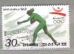 Sellos de Asia - Corea del norte -  1992 Juegos olímpicos de Barcelona. España. Femenino.