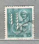 Stamps India -  1980 -1983 Agriculture