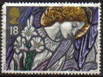 Stamps United Kingdom -  Gran Bretaña 1992 Scott 1421 Sello Navidad Christmas usado Great Britain