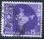 Stamps India -  INDIA_SCOTT 310.02 MAPA INDIA(15NP)