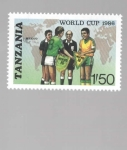 Stamps : Africa : Tanzania :  MUNDIAL DE FUTBOL 1986