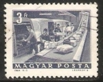 Sellos de Europa - Hungr�a -  Servicios postales