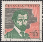 Stamps Czechoslovakia -  Jan Preisler