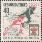 Sellos de Europa - Checoslovaquia -  Oliympiady 1972