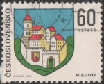 Stamps Czechoslovakia -  Mikulov