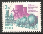 Stamps Hungary -  25aniversario de la cooperacion tecnologica Rusia-Hungria