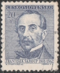 Stamps Czechoslovakia -  Frantisek Skroup