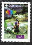 Stamps Honduras -  MArca País