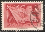 Stamps Hungary -  Bandera de la guerra de la independencia